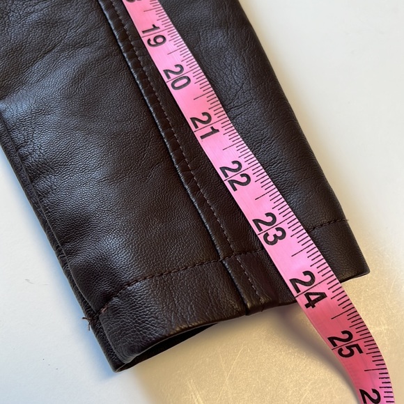 Baccini faux leather jacket brown - Picture 10 of 10